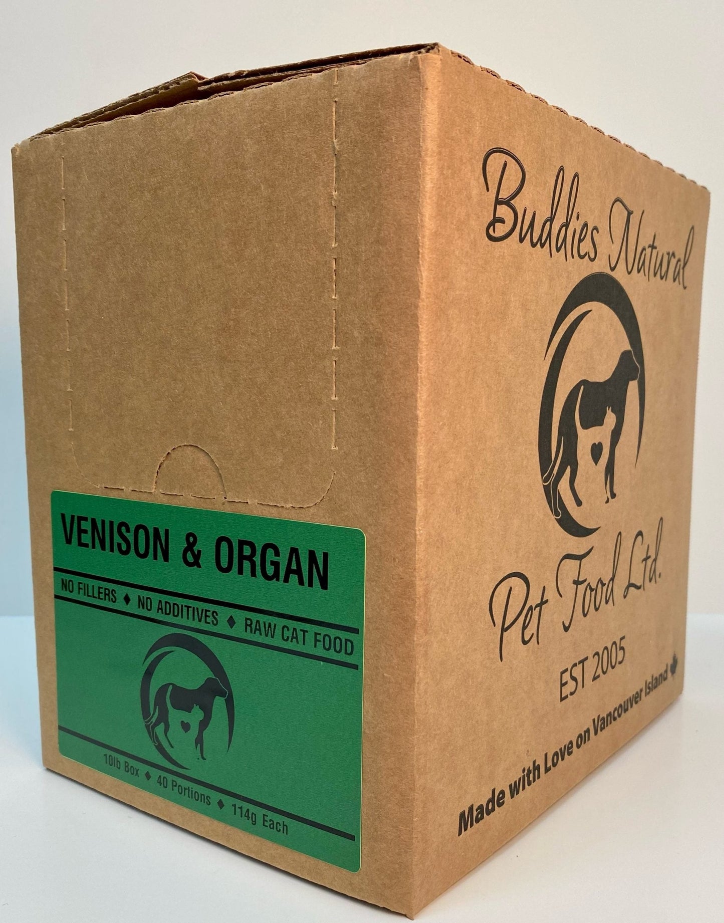 Buddies Dog/Cat Butcher Block  Vacuum Sealed