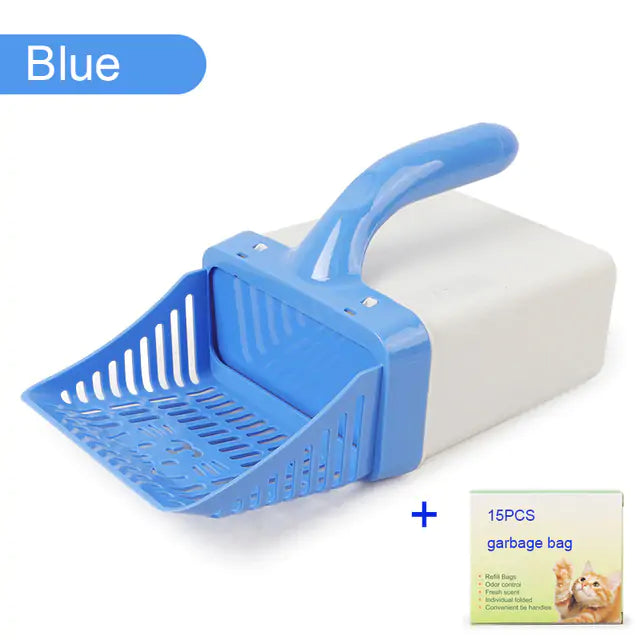 Cat Litter Shovel Blue 2