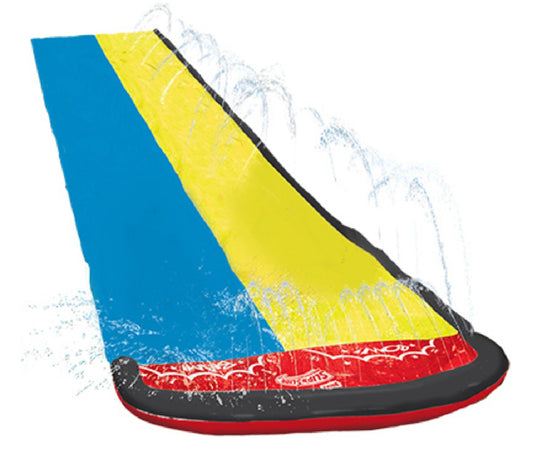 Wham-O 64120 Slip-N-Slide Double Wave Rider Slide with Boogies, 16-Feet