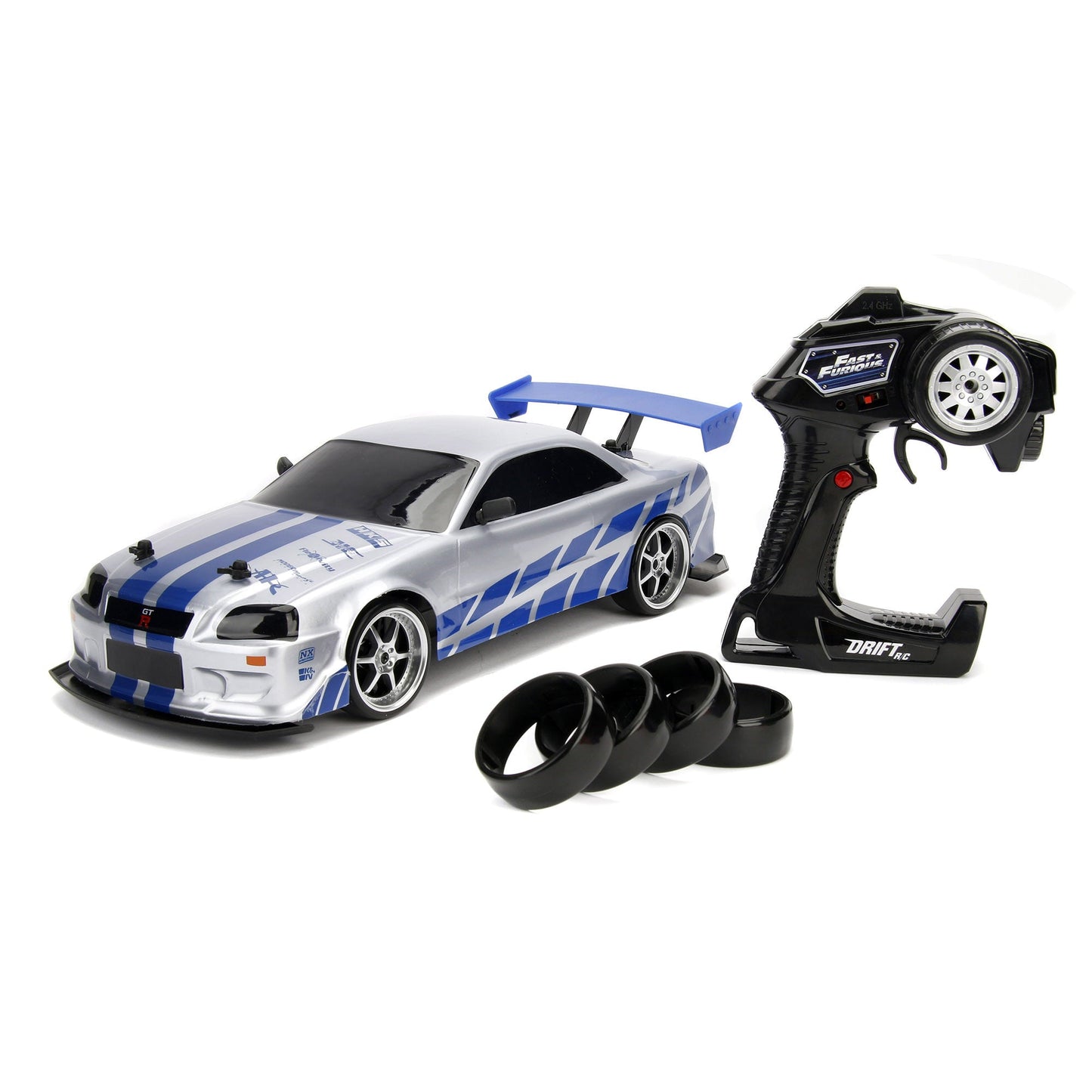 Remote Control Cars Fast And Furious 1:10 Drift Nissan Skyline High Performance