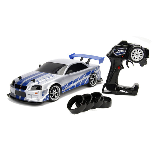 Remote Control Cars Fast And Furious 1:10 Drift Nissan Skyline High Performance