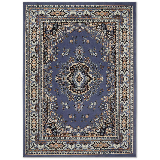 Soft Shag Rug for Bedroom in Country Blue in 50x5 Inches