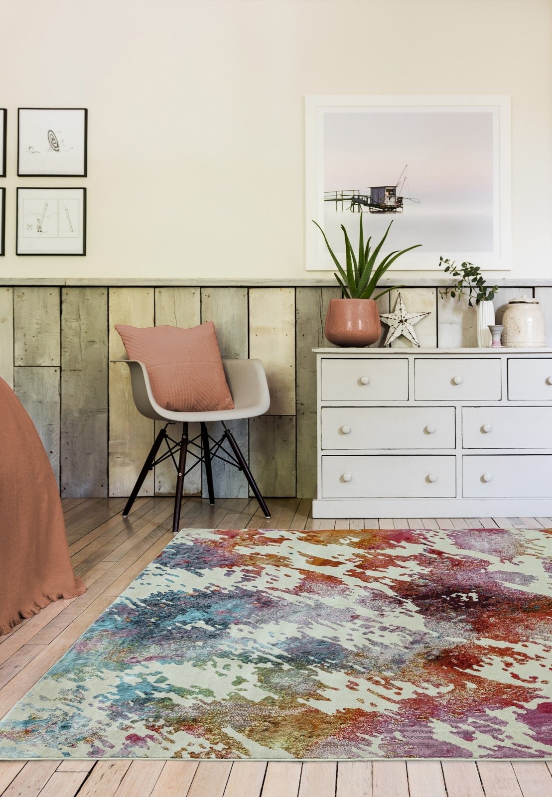 Amelie AM05 Watercolour Rug