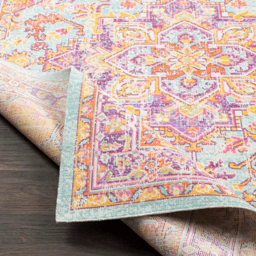 Antioch Purple Multi Persian Design Area Rug - Available in a Variety of Sizes