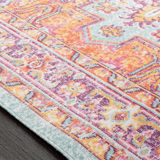 Antioch Purple Multi Persian Design Area Rug - Available in a Variety of Sizes
