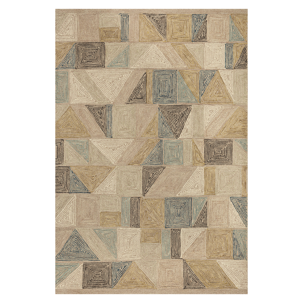 Berkeley Apricot Rug by Justina Blakeney® X Loloi 18" x 18" Sample Loloi Rugs Rugs