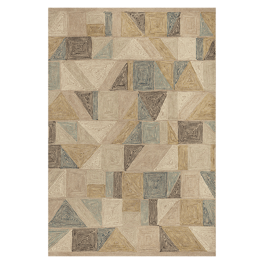 Berkeley Apricot Rug by Justina Blakeney® X Loloi 18" x 18" Sample Loloi Rugs Rugs
