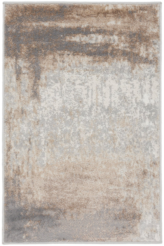 Elation Area Rug - Grey Ivory Style 2