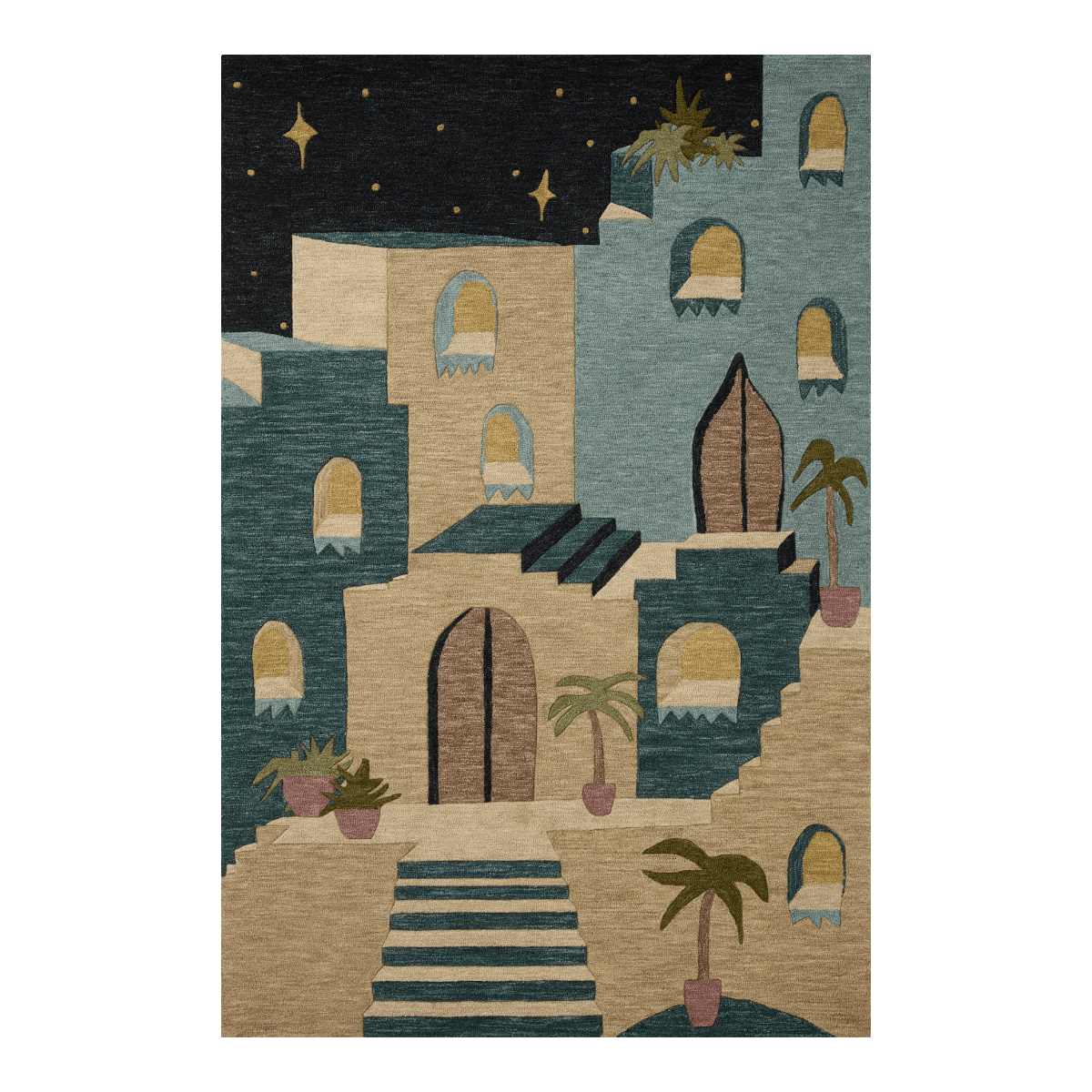 Villagio Rug in Blue by Justina Blakeney® X Loloi 2'-0" x 5'-0" Loloi Rugs Rugs