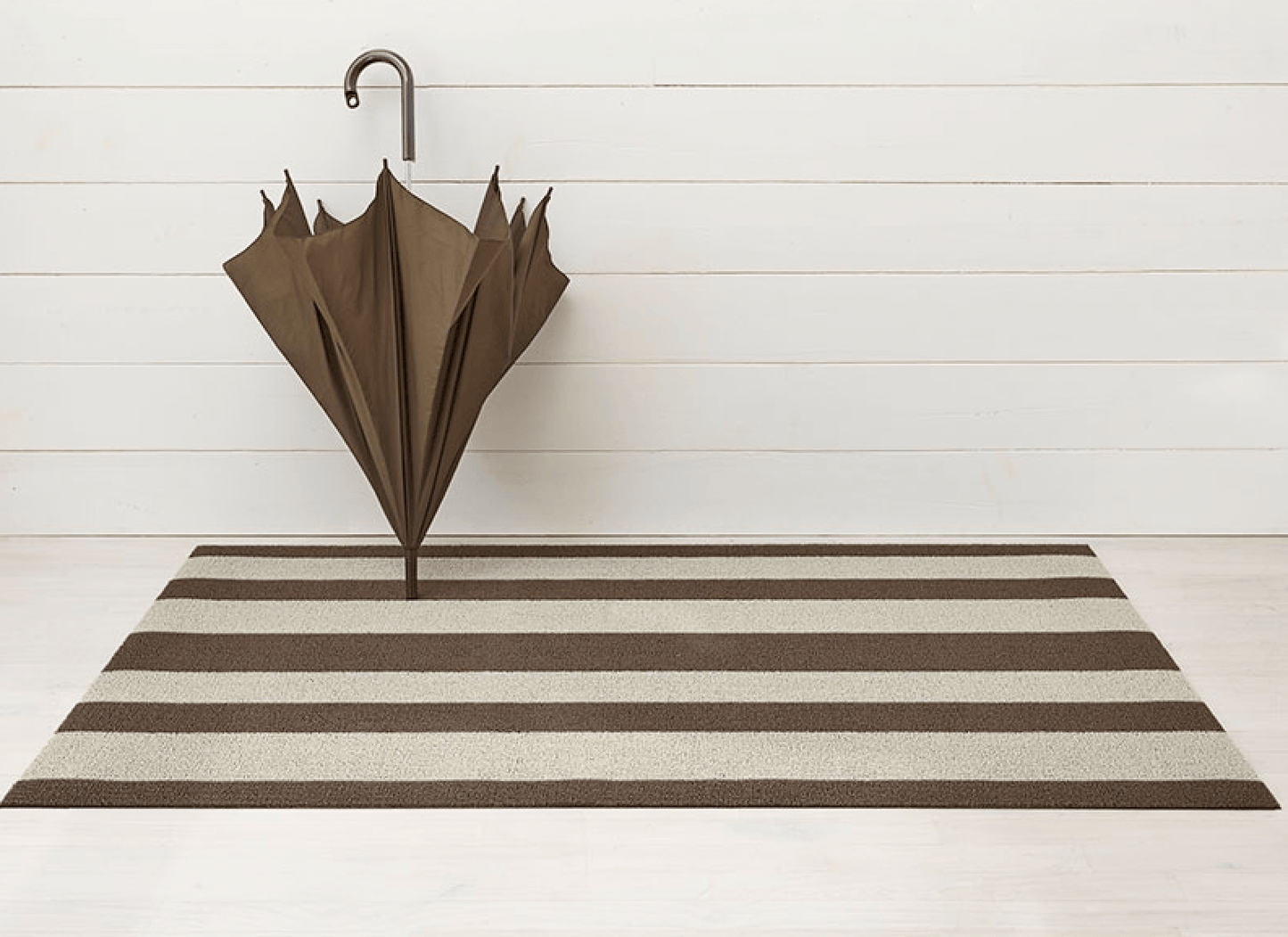 Bold Stripe Shag Rug