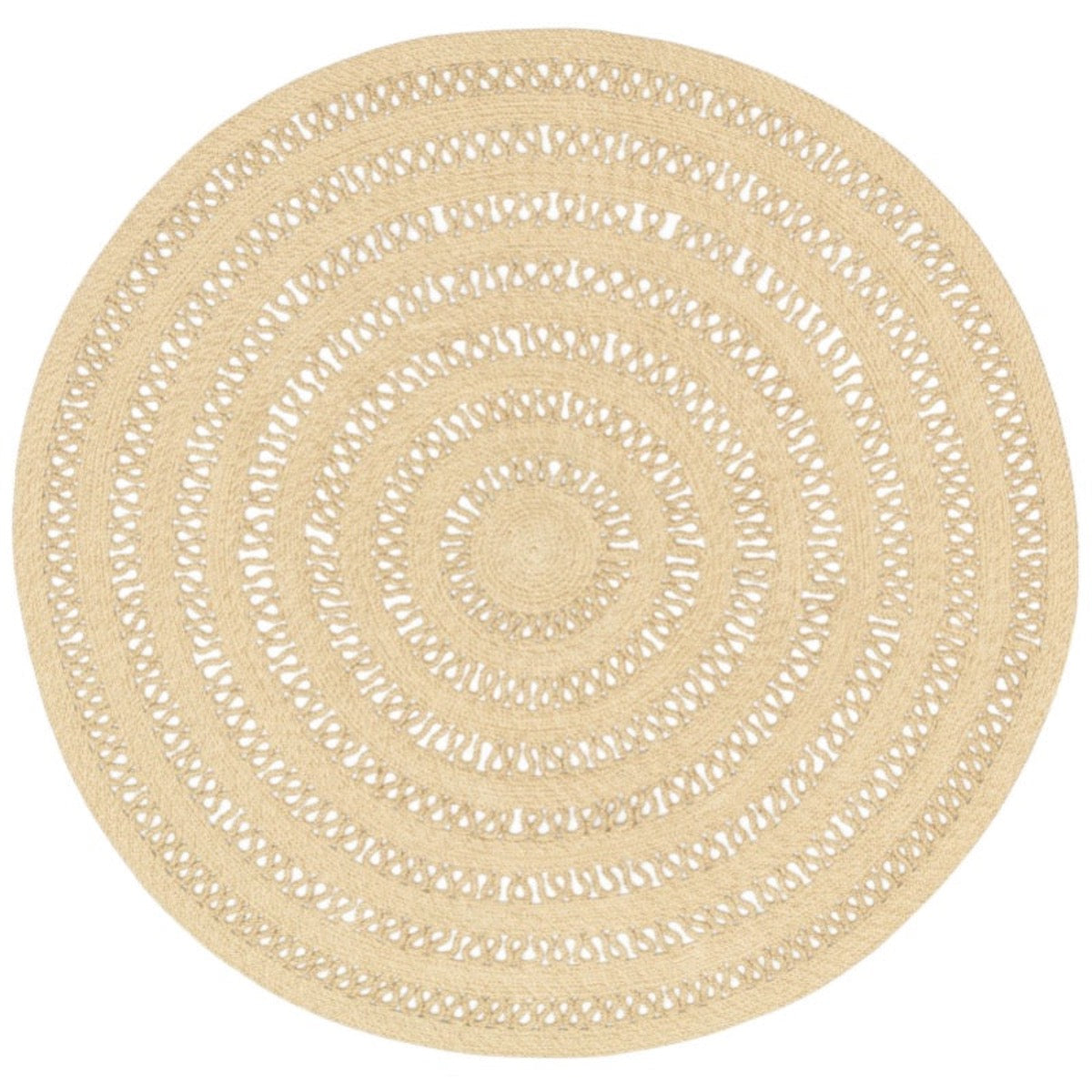 Bowline Natural Indoor/Outdoor Round Rug