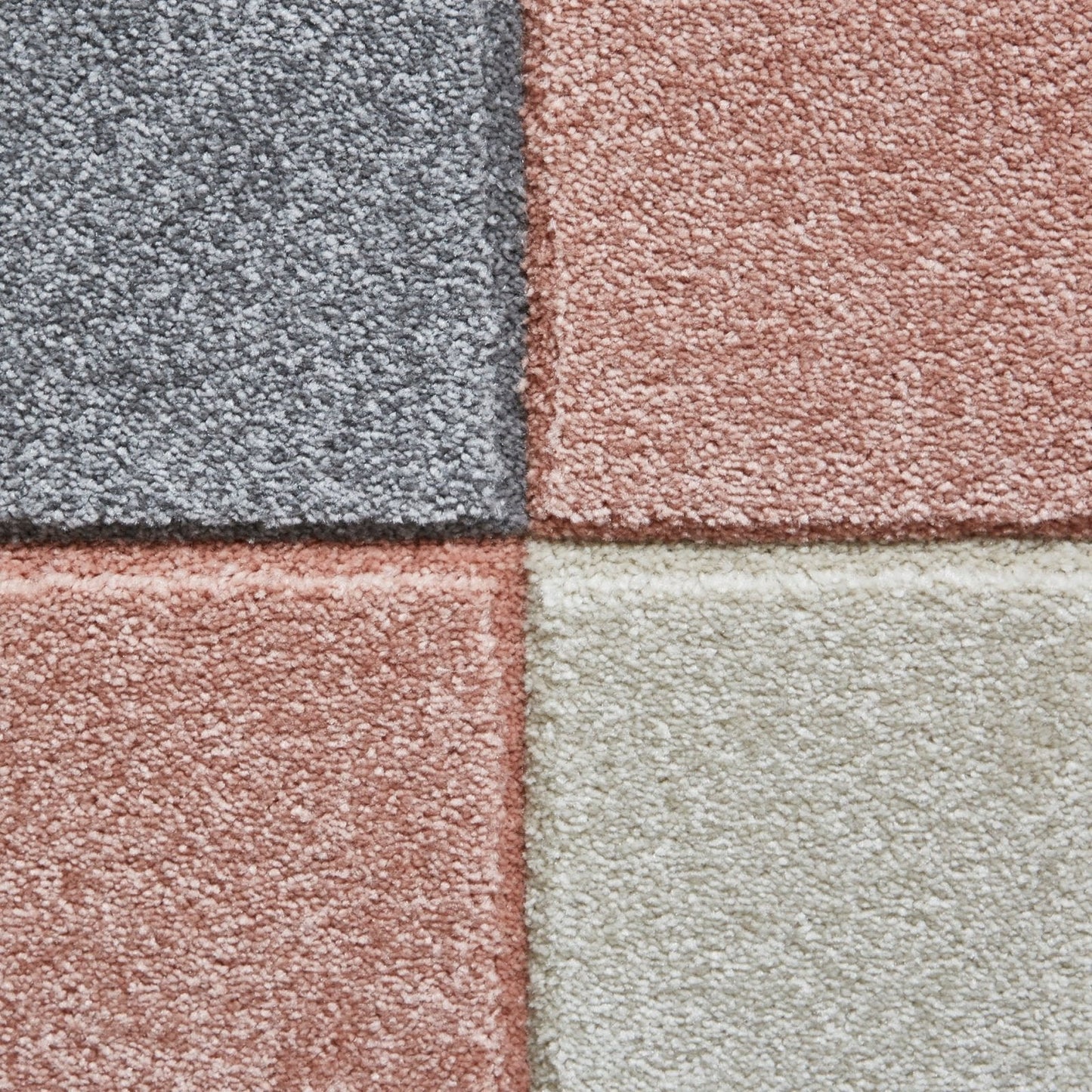 Brooklyn BRK04 Grey/Rose Rug