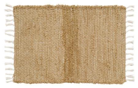 Burlap Natural Chindi Rug 36x60"
