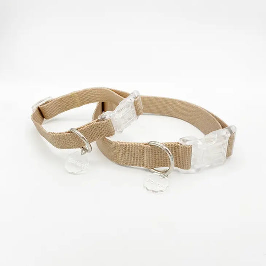 Barkin' Buckle Collar - Latte