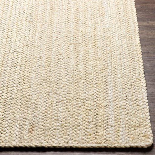 Cream Braided Jute Rug, Available in a Variety of Sizes