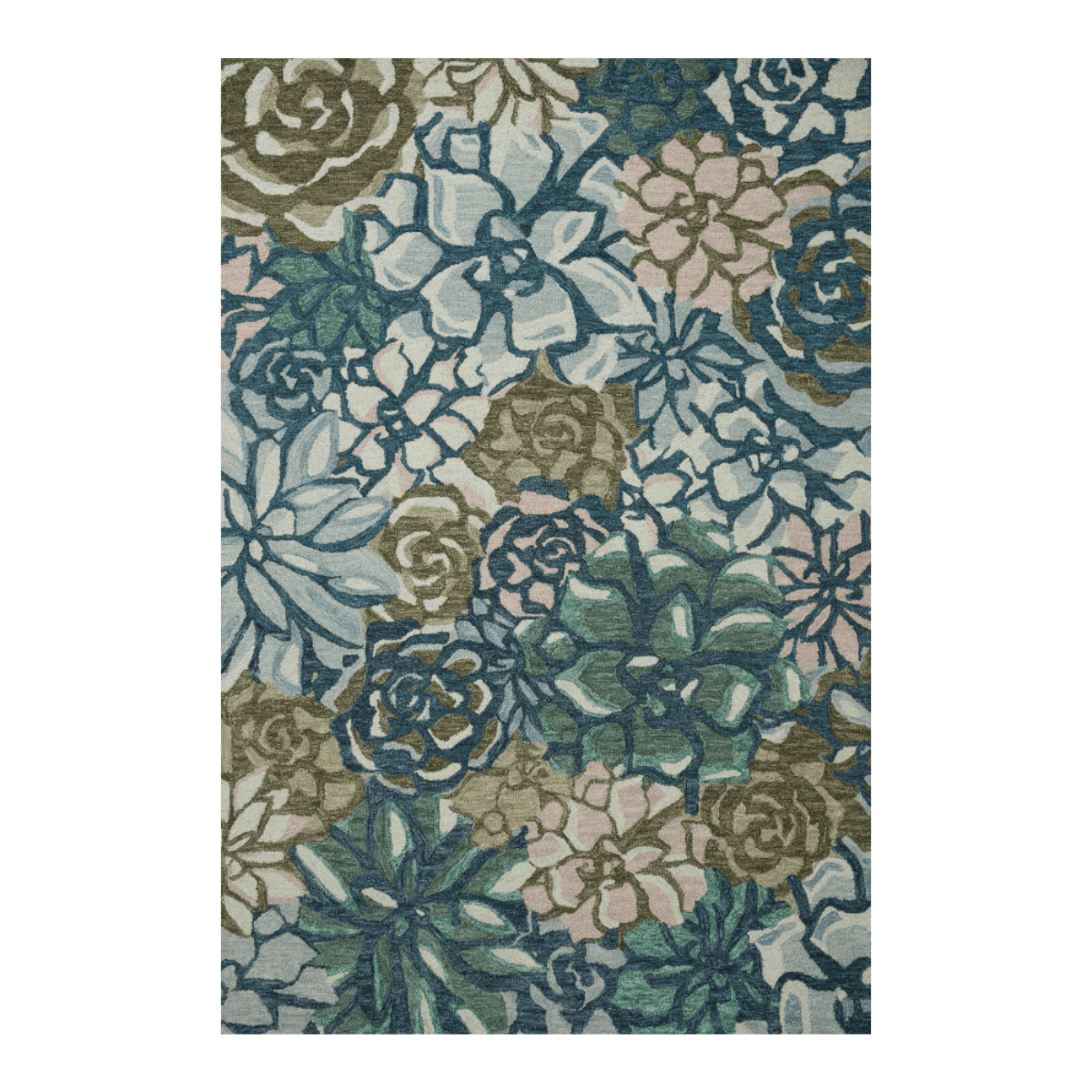 Cura Teal Rug by Justina Blakeney X Loloi