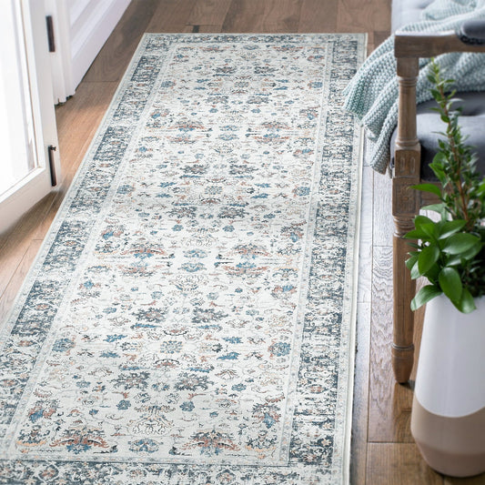 Area Rug Size 2x6 Feet Color Gray