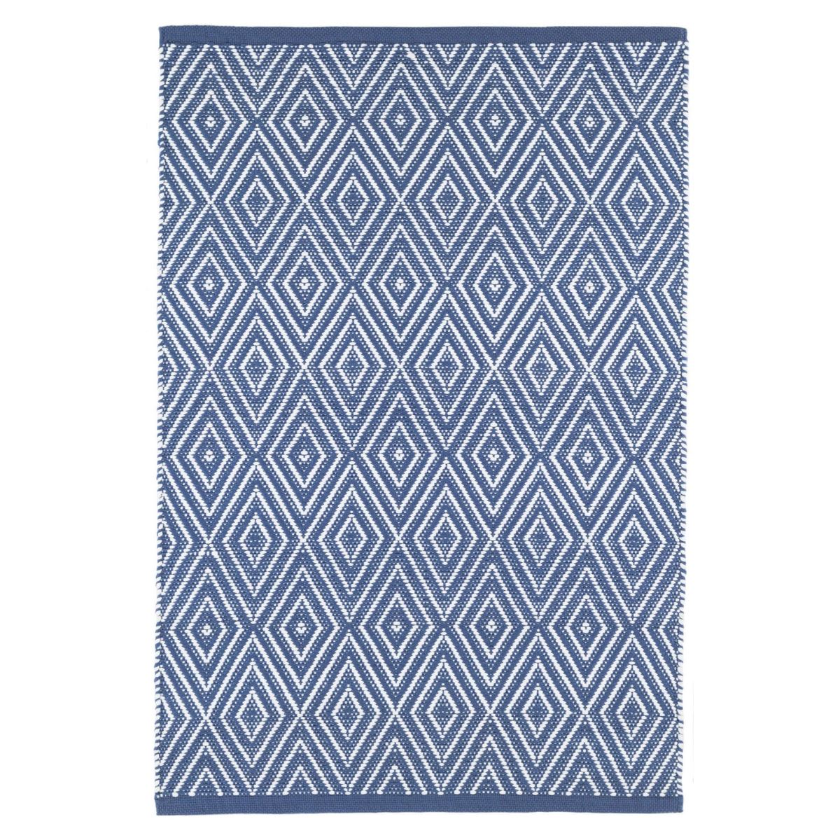 Diamond Denim/White Indoor/Outdoor Rug