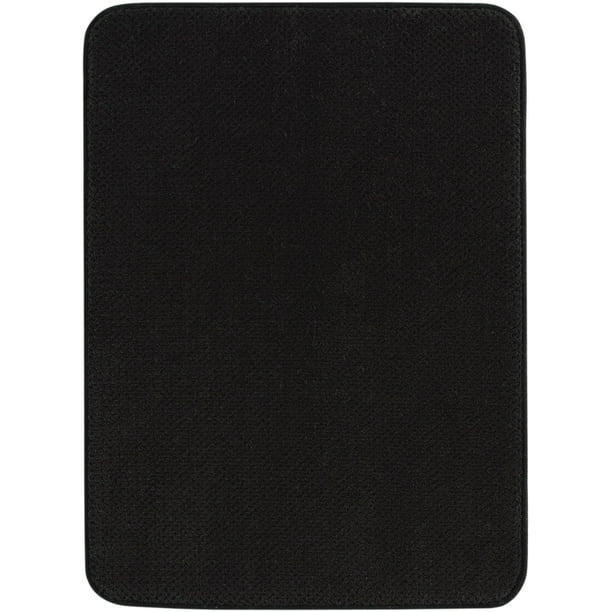 Black Foam Bath Rug