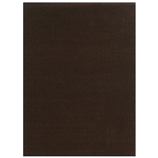 Area Rug Indoor/Outdoor Versatile Hobnail Chocolate 6 ft. x 8 ft.