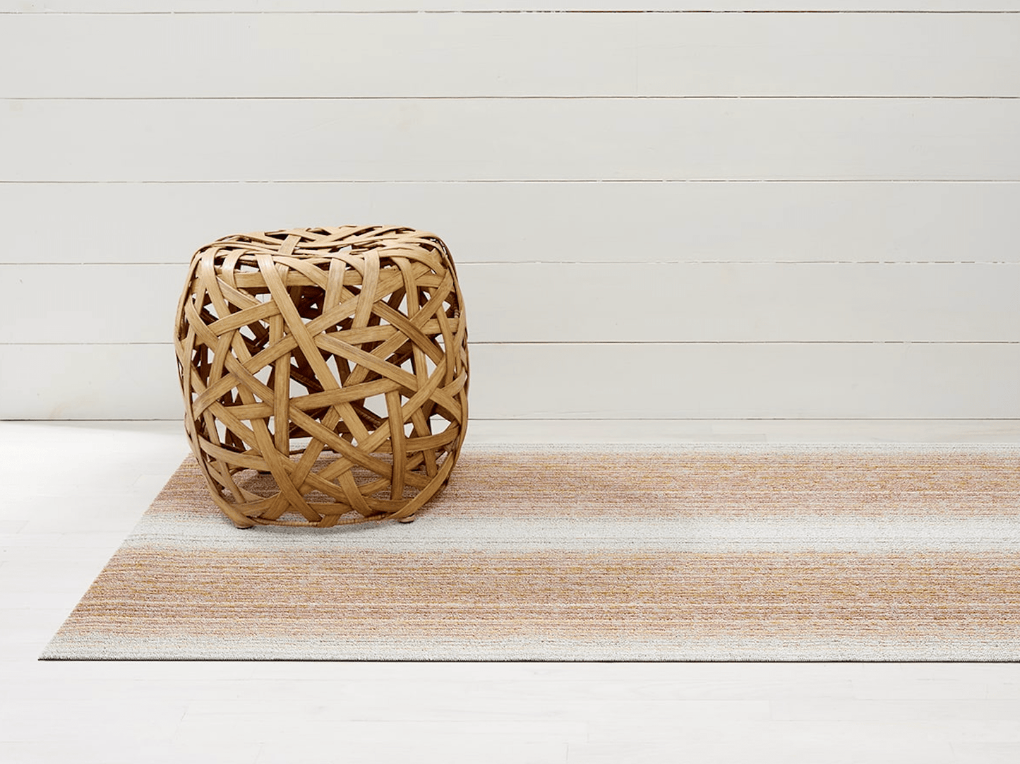 Fade Stripe Shag Rug