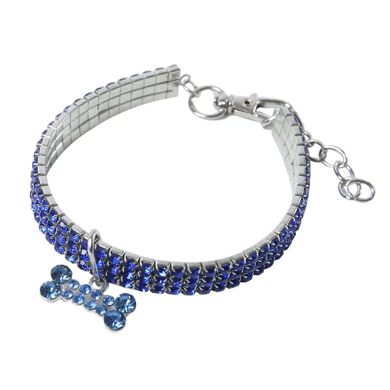 Pet Collar Blue L