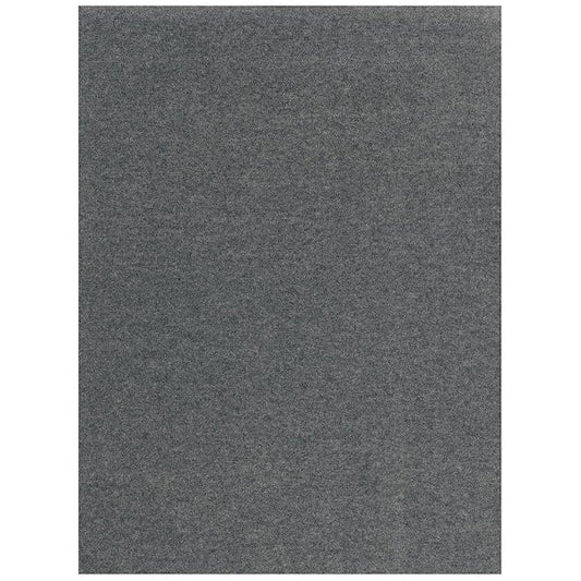 Area Rug Granite 6 ft. x 8 ft. Solid PET Polyester For Indoor Outdoor Space