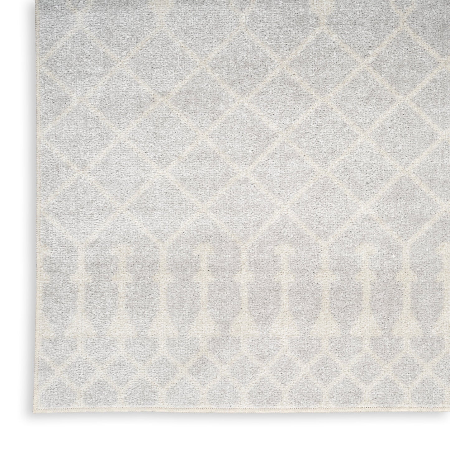 Astra Machine Washable Area Rug - Grey
