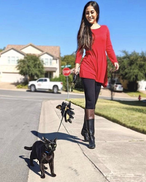 Surfer Cat Leash and Harness Combo