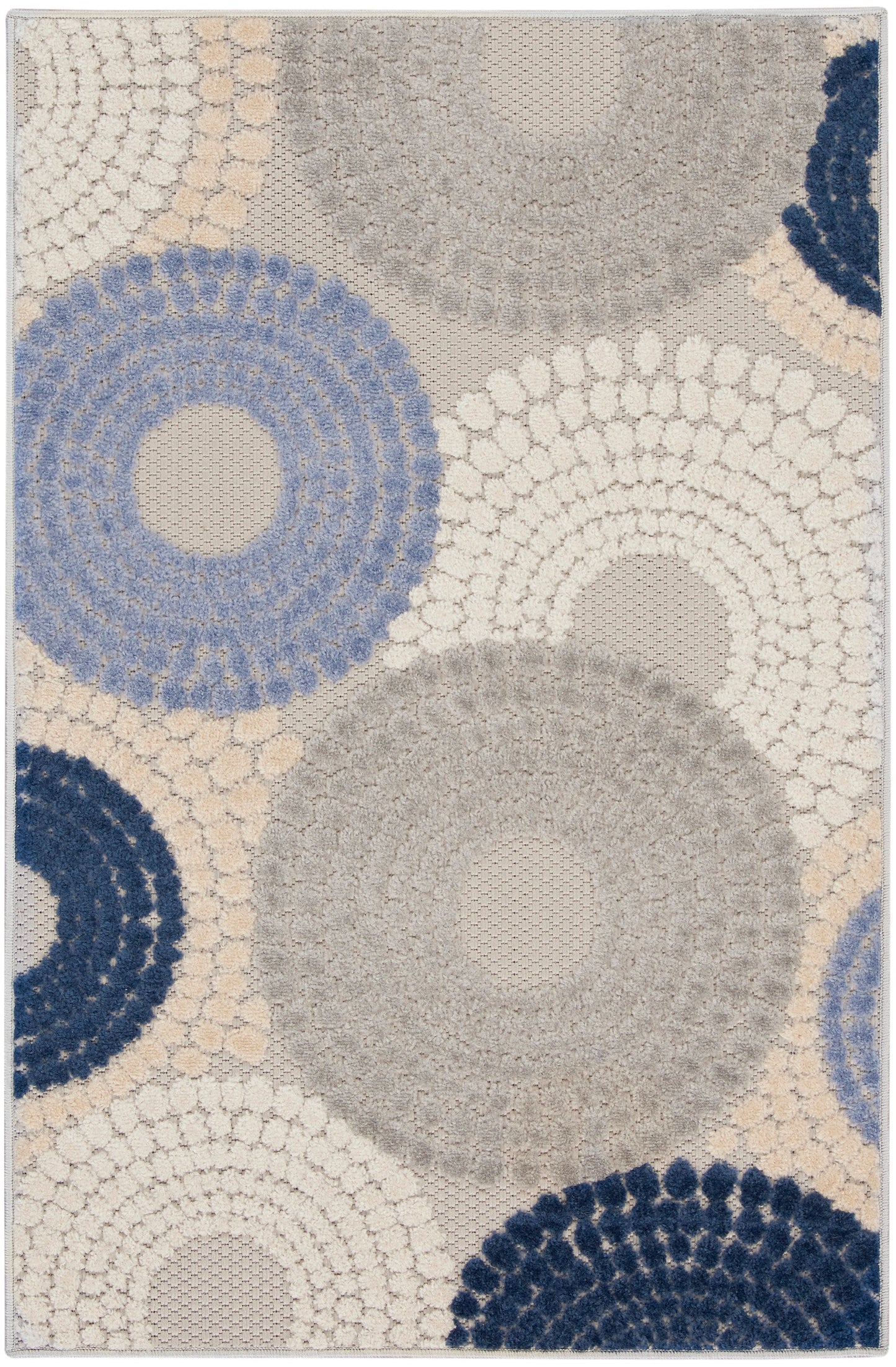 Aloha Area Rug - Blue/Grey
