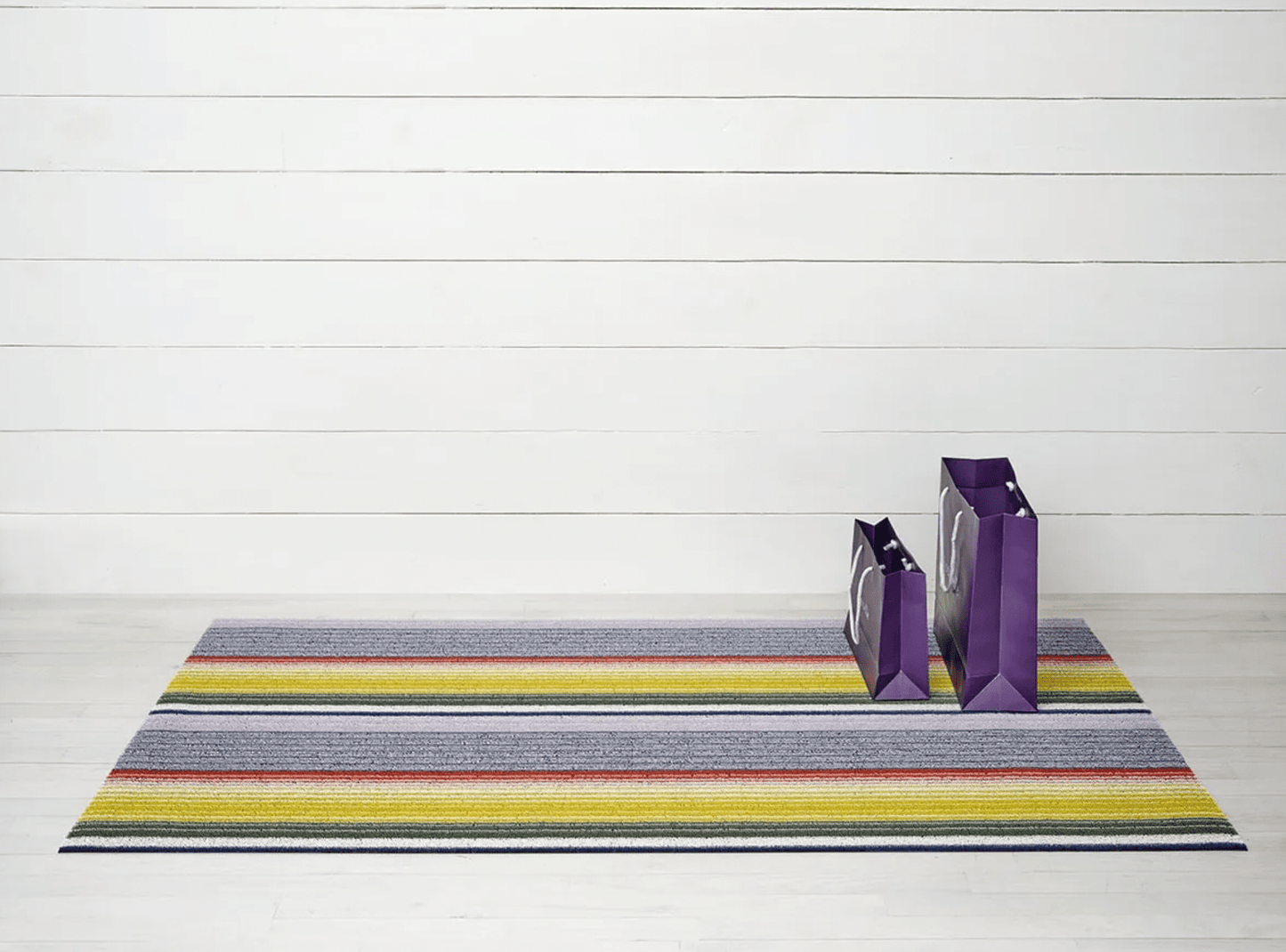 Pop Stripe Shag Rug