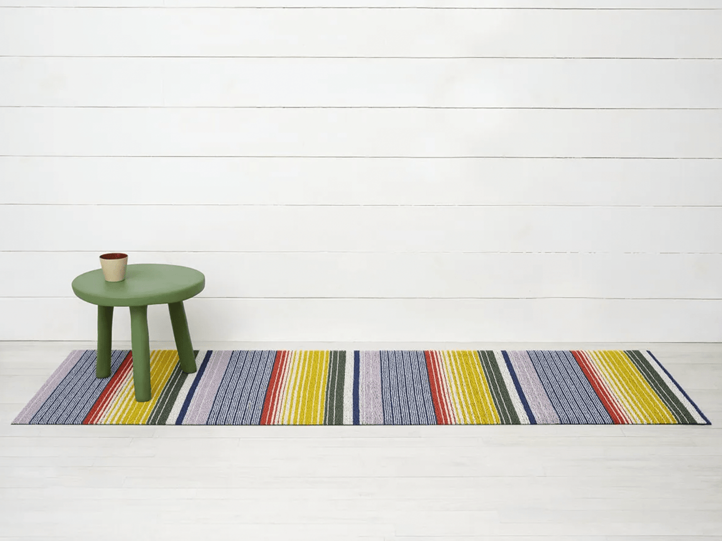 Pop Stripe Shag Rug