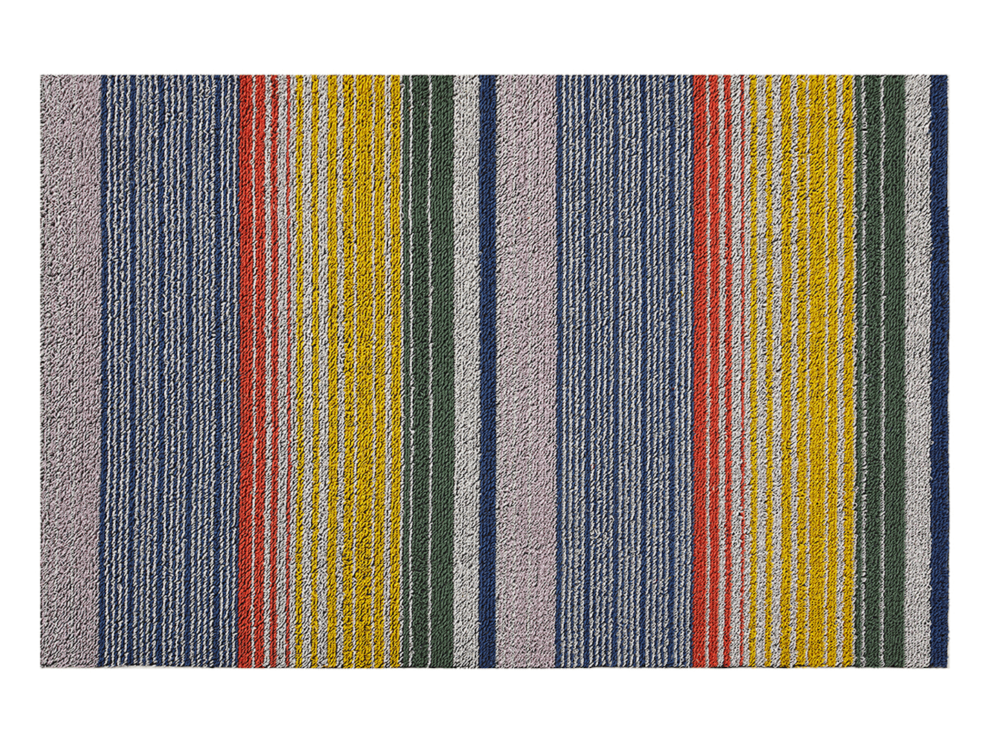 Pop Stripe Shag Rug