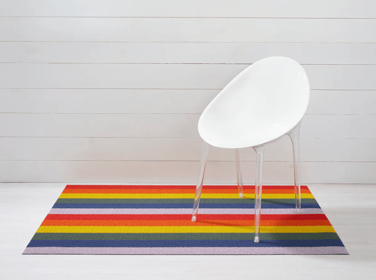 Pride Stripe Shag Rug