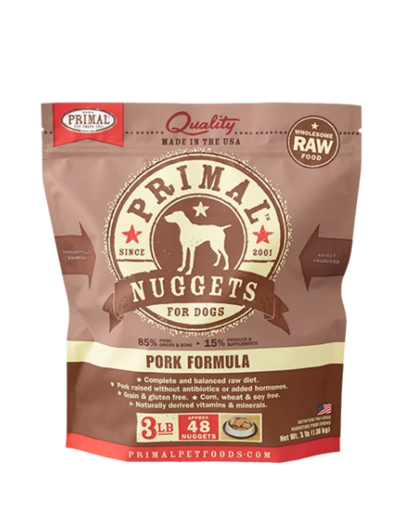 Primal Dog Formula Nuggets 3lbs