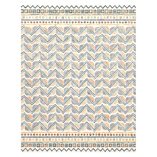 Priti Multi Ivory Rug by Justina Blakeney® X Loloi 2'-3" x 3'-9" Loloi Rugs Rugs