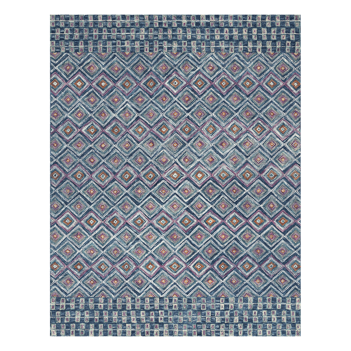 Priti Berry Rug by Justina Blakeney® X Loloi 18" x 18" Sample Loloi Rugs Rugs