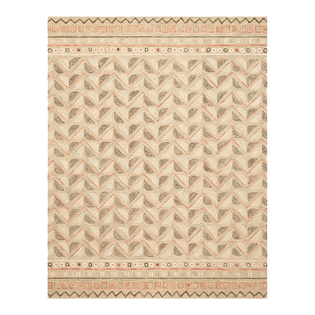 Priti Taupe Rug by Justina Blakeney® X Loloi 2'-3" x 3'-9" Loloi Rugs Rugs