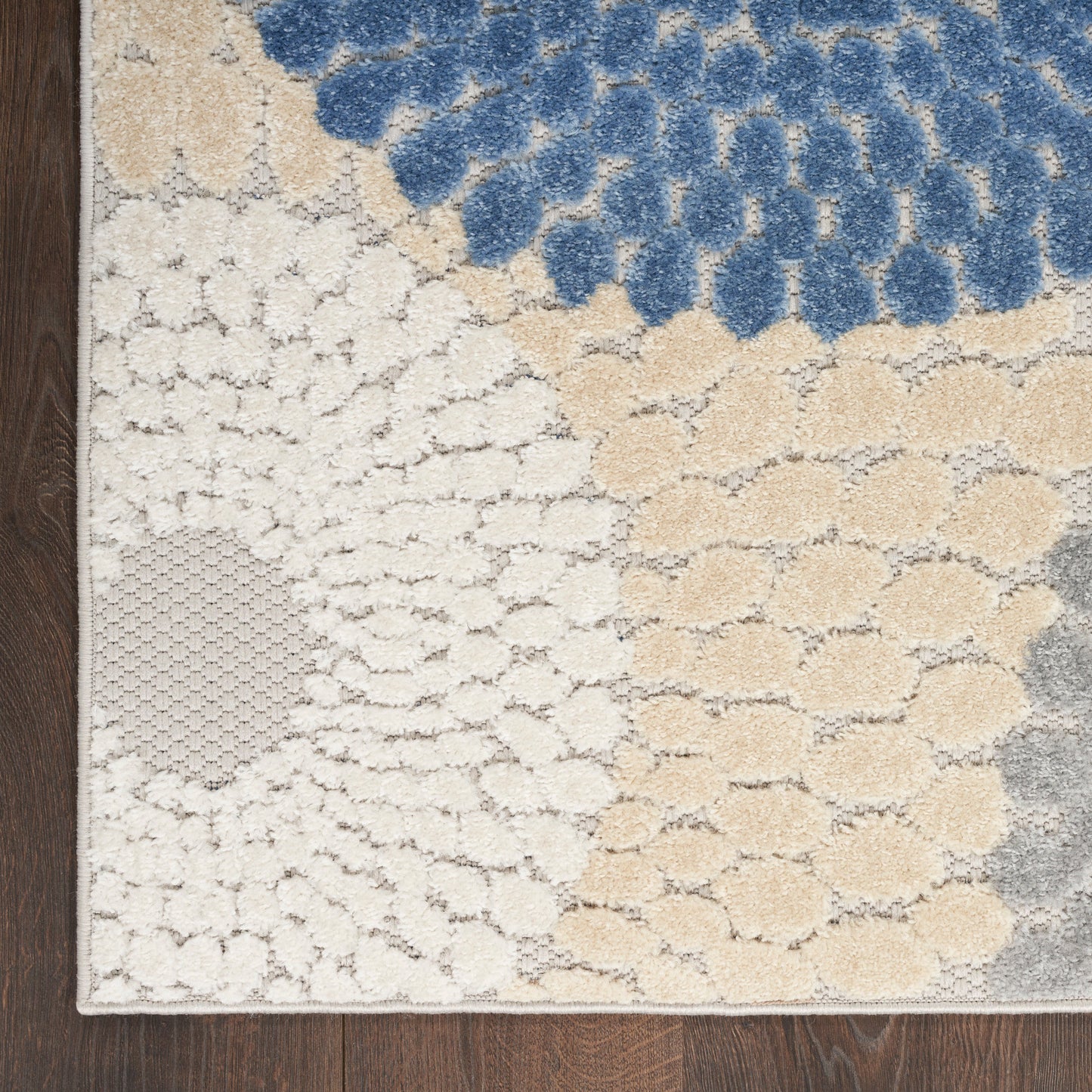 Aloha Area Rug - Blue/Grey