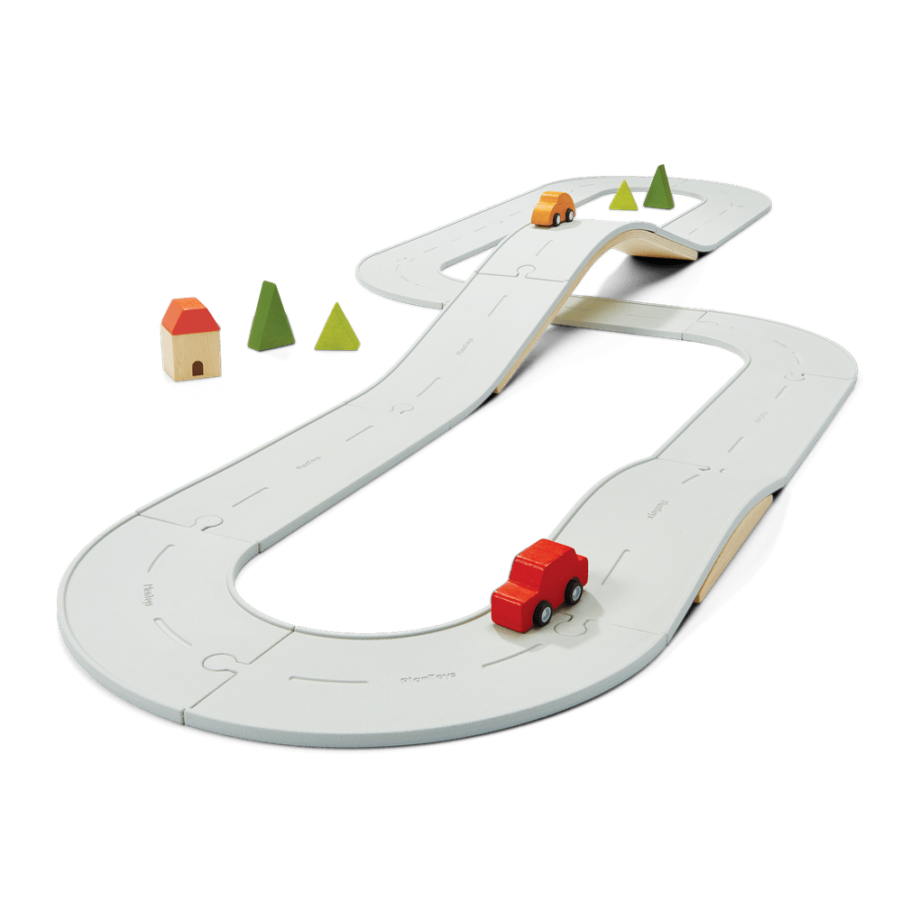 Rubber Road & Rail Set - Large