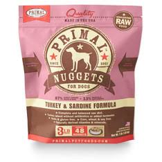 Primal Dog Formula Nuggets 3lbs