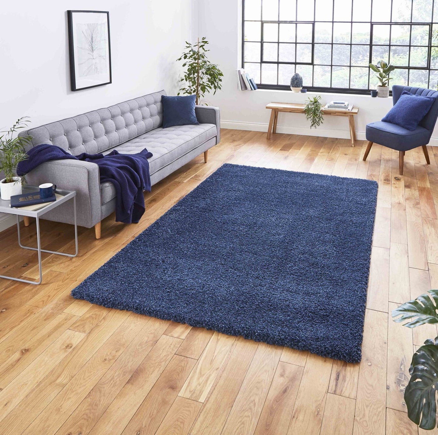 Sierra 9000 Dark Blue Rug
