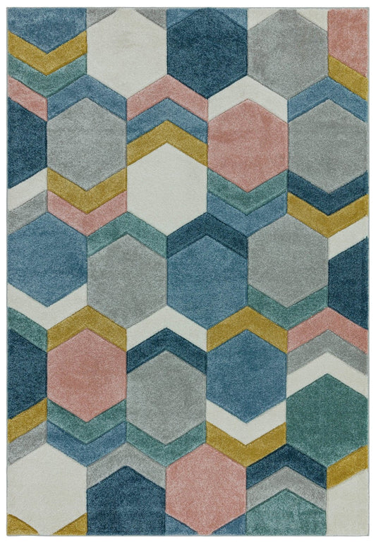 Sketch SK10 Hexagon Multi Rug