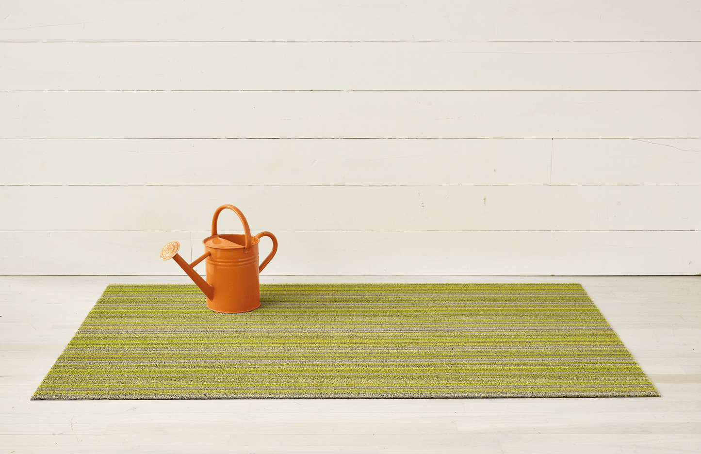 Skinny Stripe Shag Rug