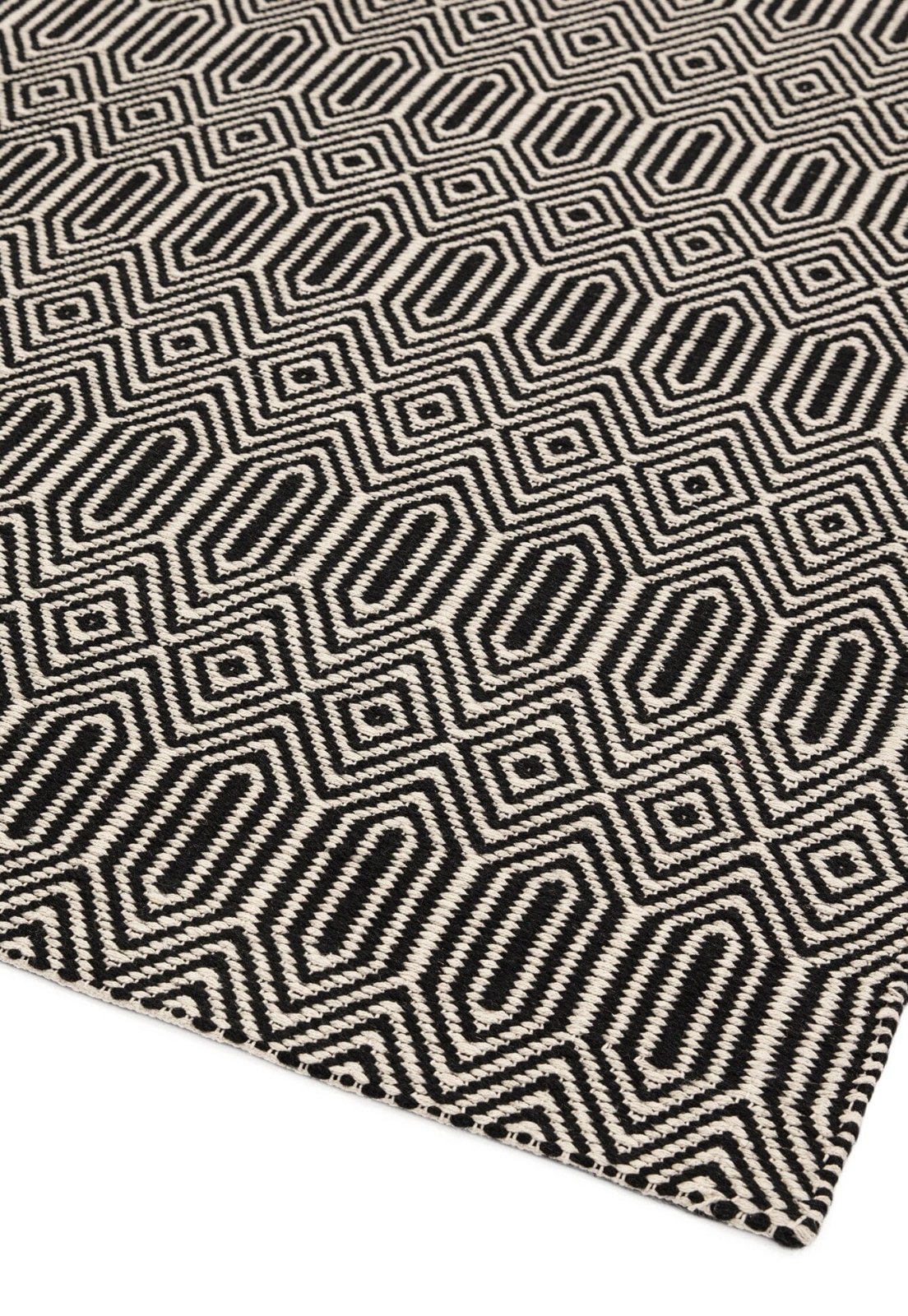 Sloan Black/ White Rug