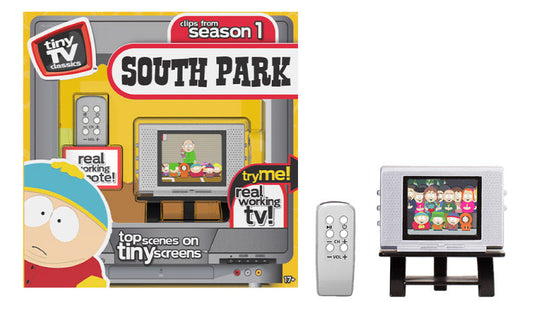 Tiny TV Classics with Working Remote Control - South Park (Clips from Season 1) LAST ONE!