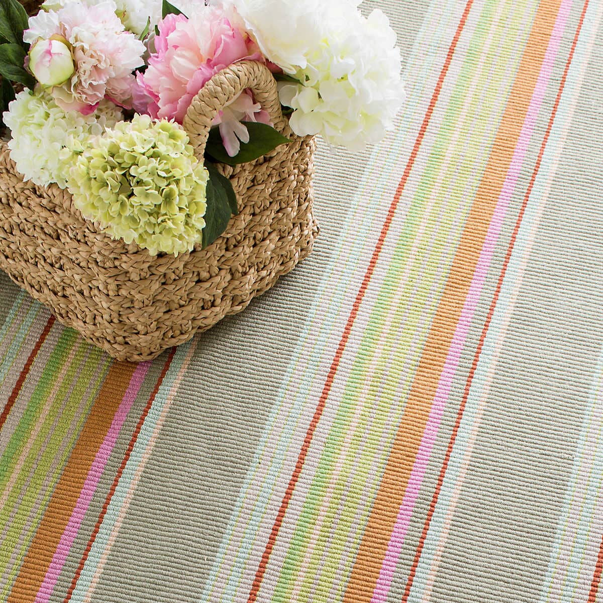 Stone Soup Woven Cotton Rug