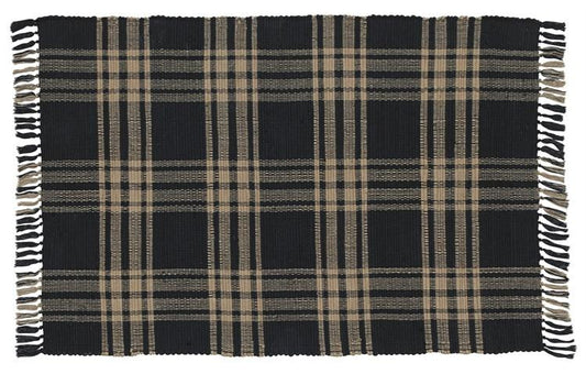 Sturbridge Black Rectangle Rug 36x60"