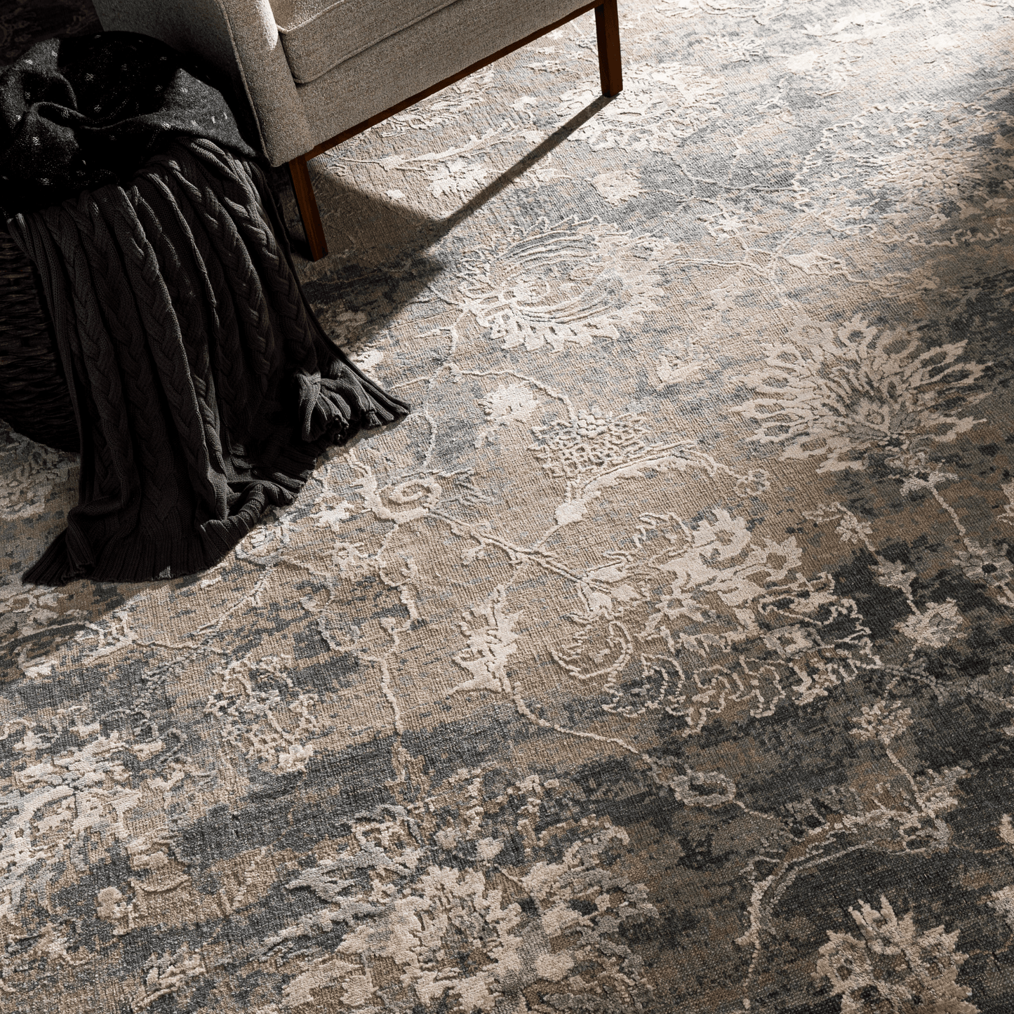 Sufi Wool Blend Area Rug - Available in a Variety of Sizes