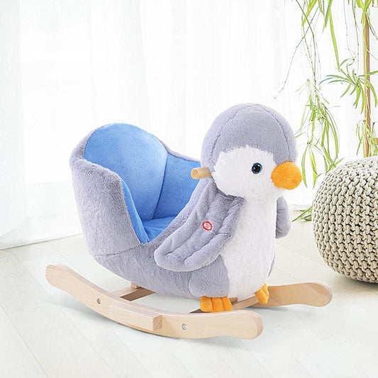 Super Soft Musical Rocking Horse Penguin with 32 Songs | 18m+